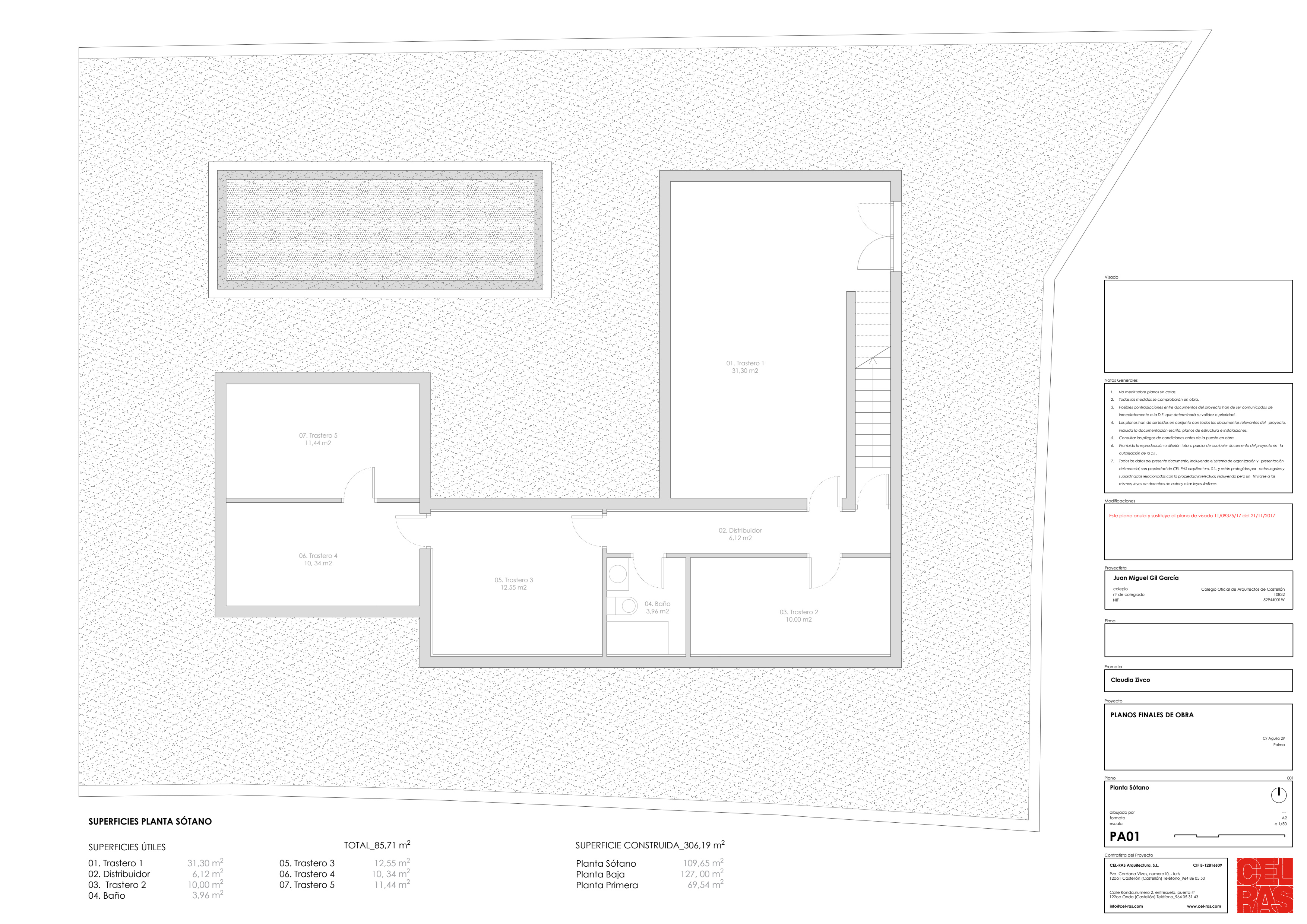 CASA AGUILA IN GENOVA — Ground floor