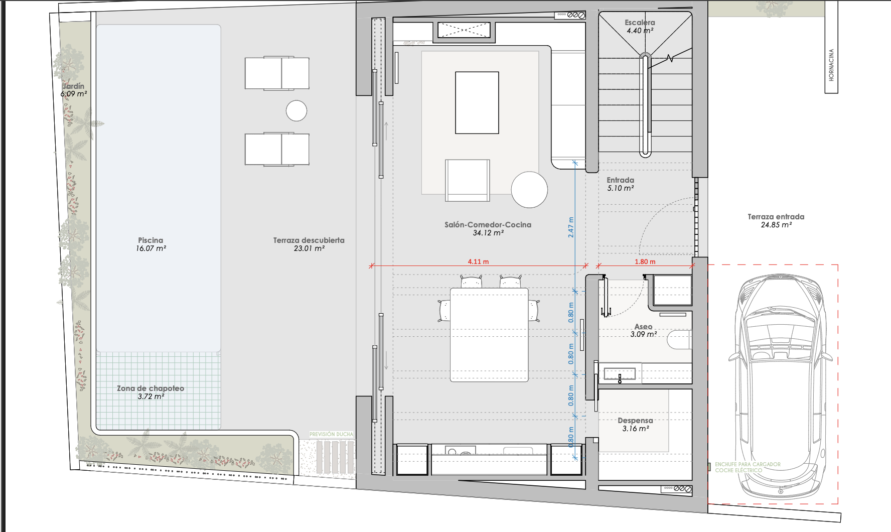 TOWNHOUSE GENOVA — Ground floor