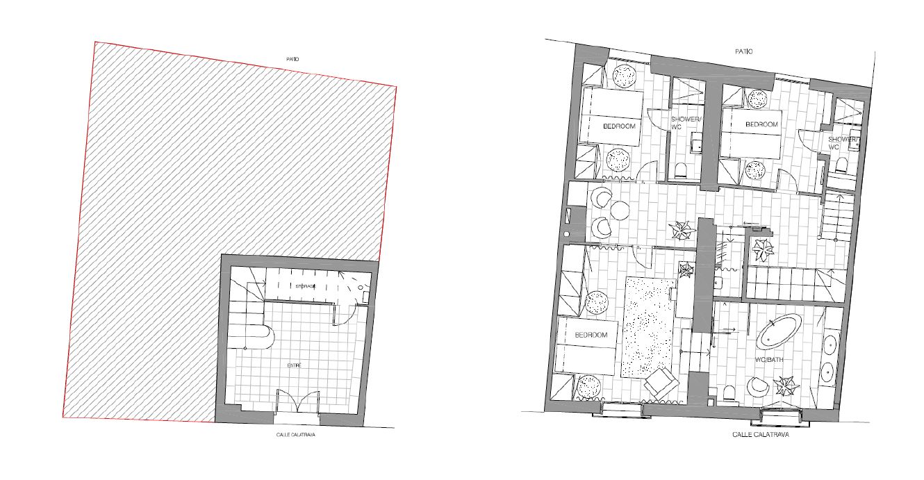 CALATRAVA TOWNHOUSE — Floor 1 & 2